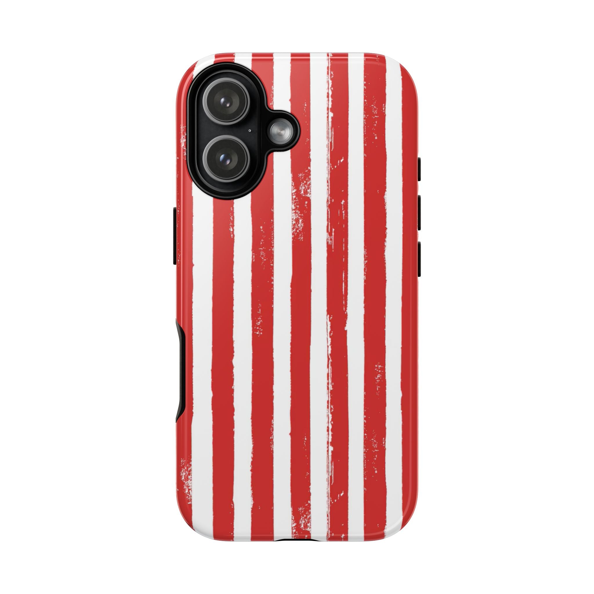 Red Striped Phone Case