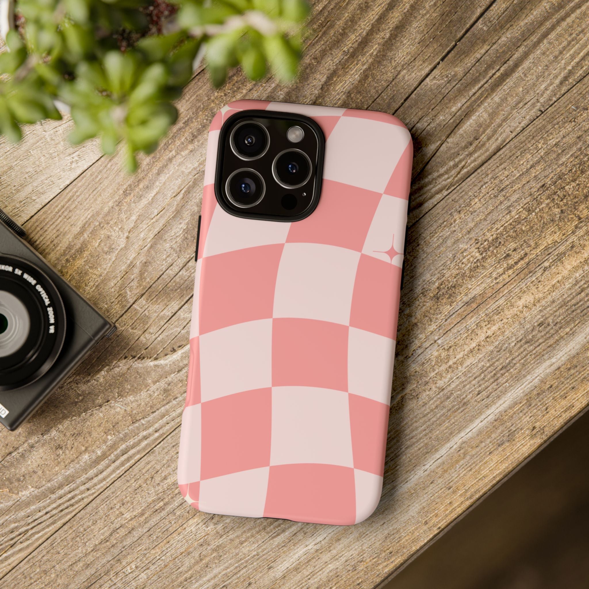 Pink Square Phone Case