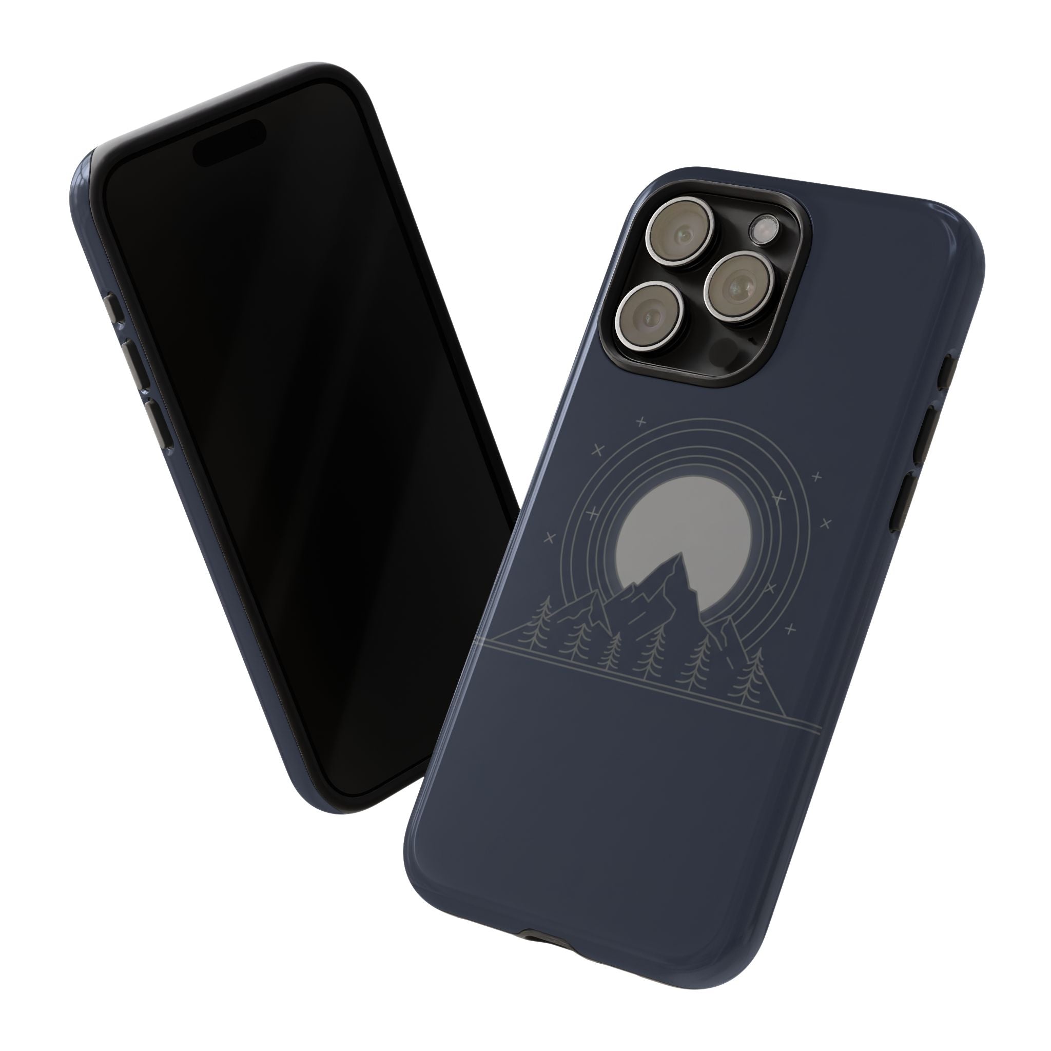 Mountain - Moon Phone Case