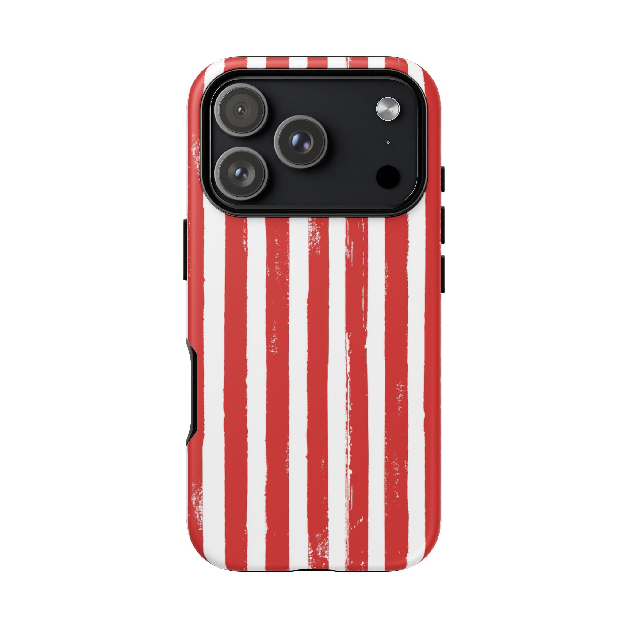 Red Striped Phone Case