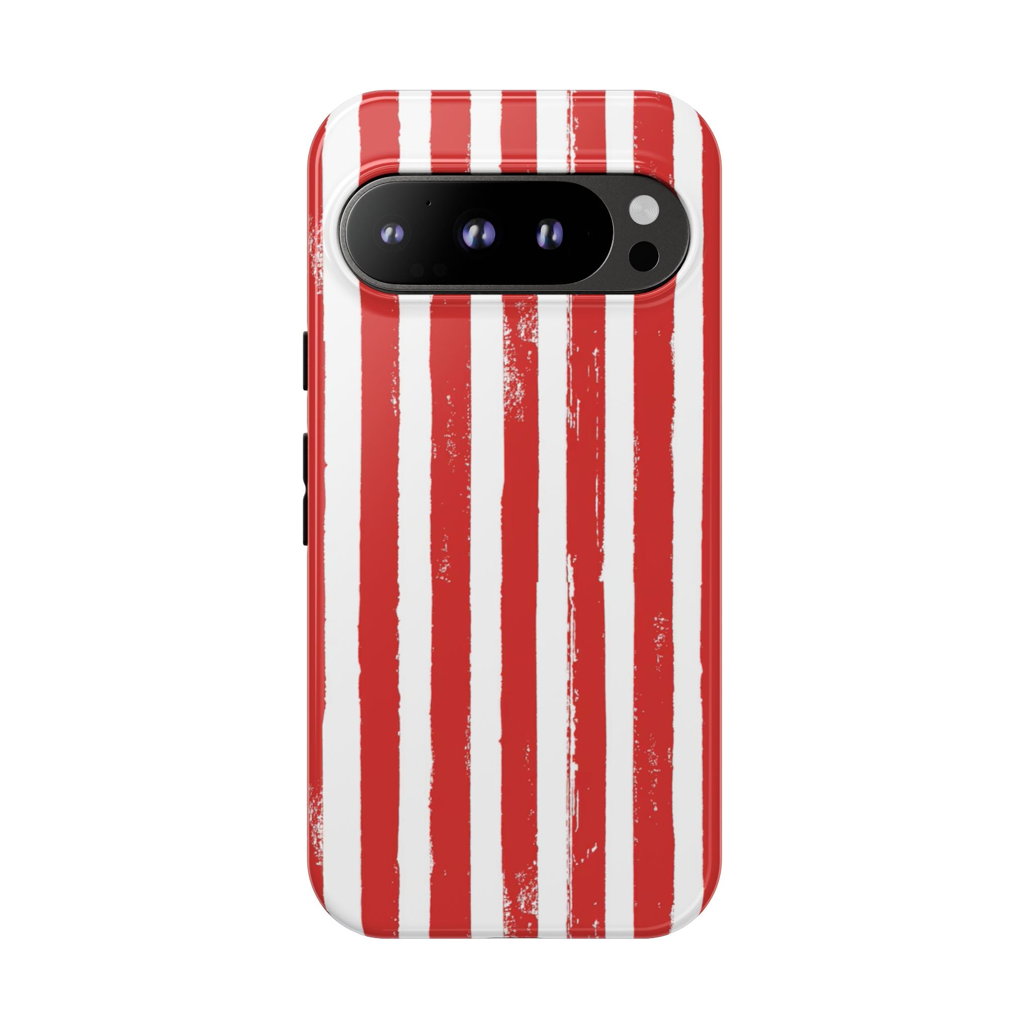 Red Striped Phone Case