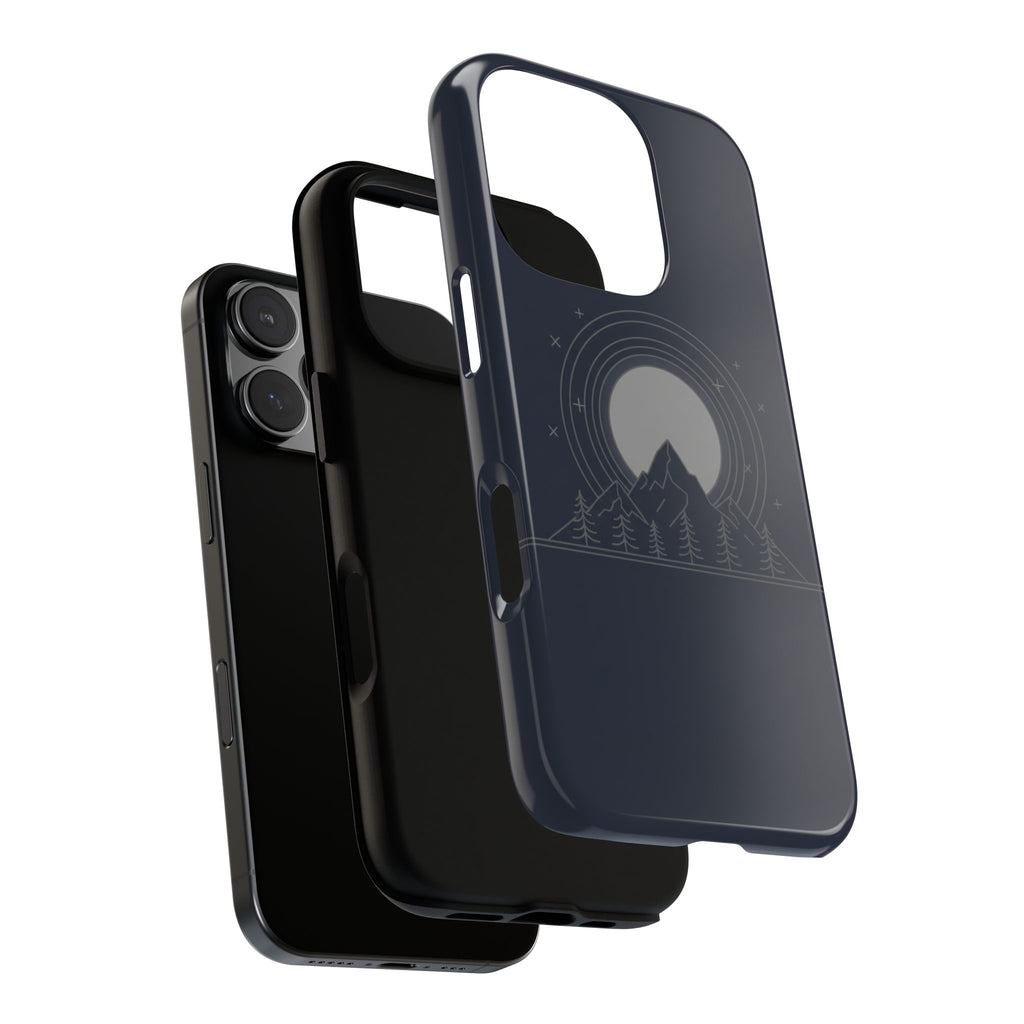 Mountain - Moon Phone Case